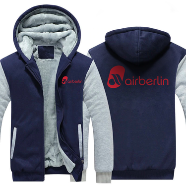 BERLIN AIRLINES JACKETS FLEECE SWEATSHIRT